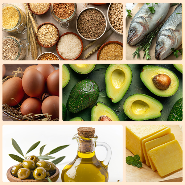 tips to add healthy fats in your diet in your 40s